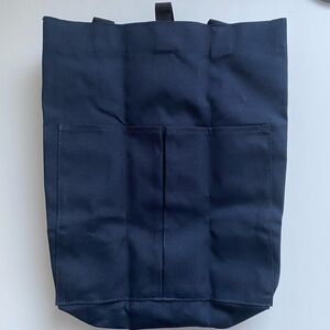 Rare Navy Muji Foldable Tote Bag